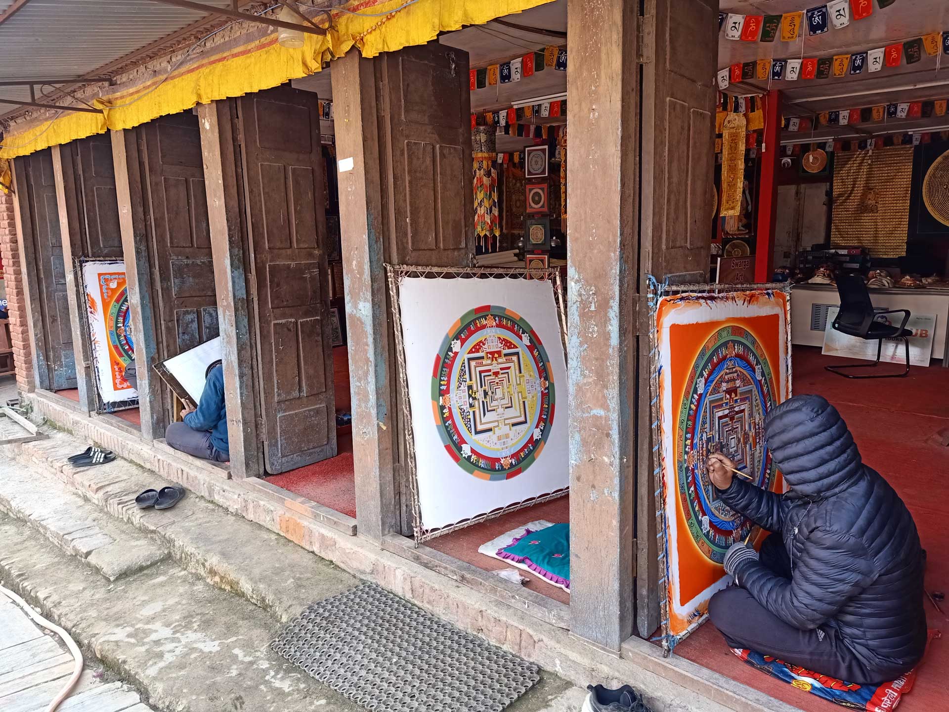 Thanka Painting class