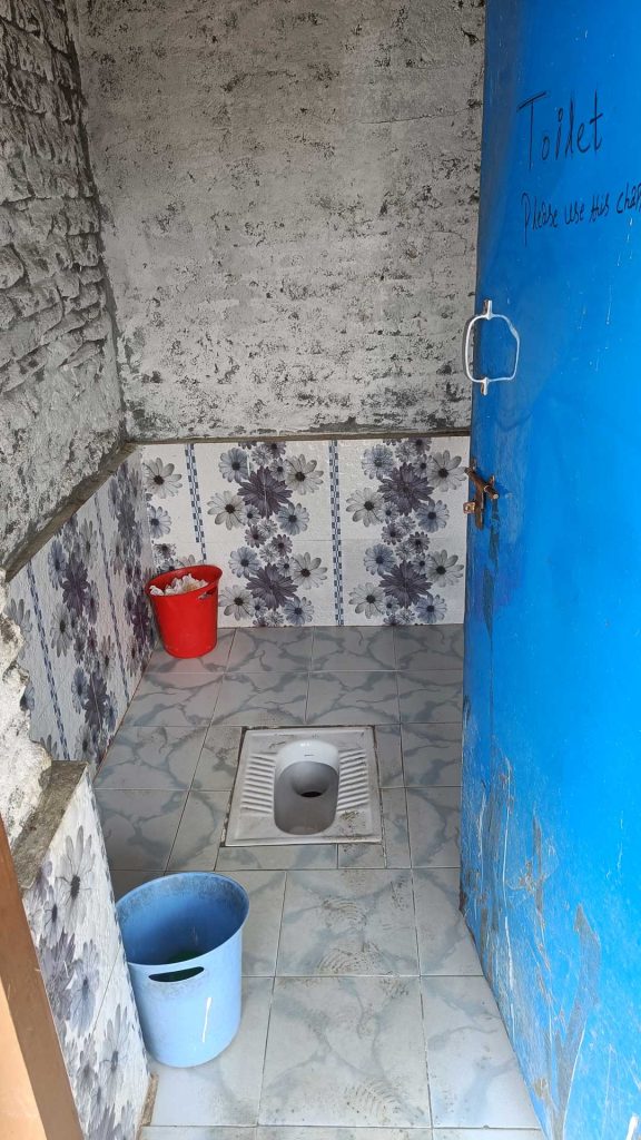 Toilet At Low Camp at Mardi Trek 