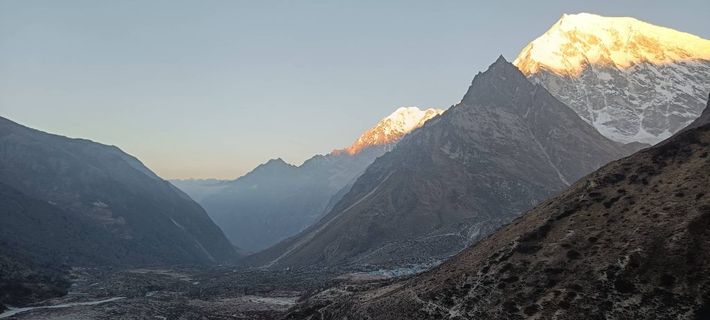 View of Langtang Range Scaled