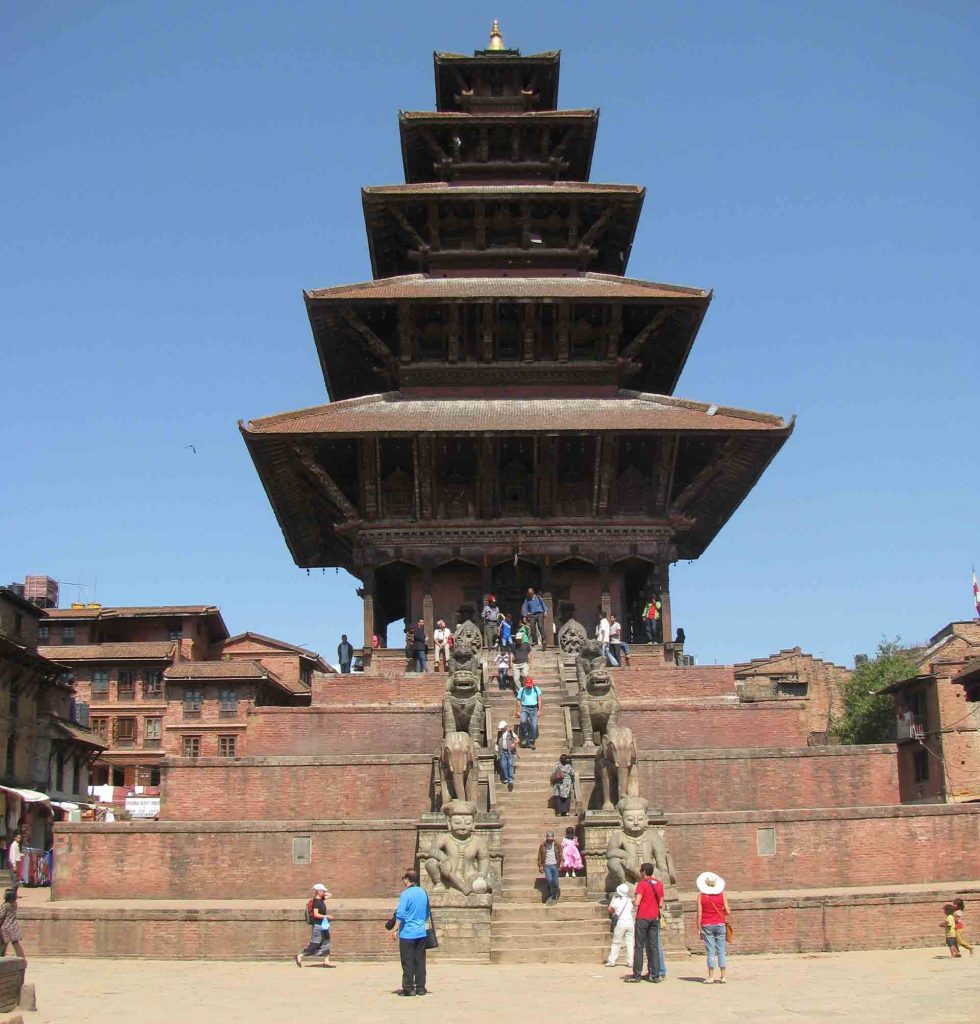 Nyatapole Temple Bhaktapur Durbar Square