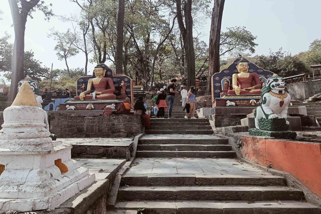 Soyambhunath Eastside Entrance Sightseeing