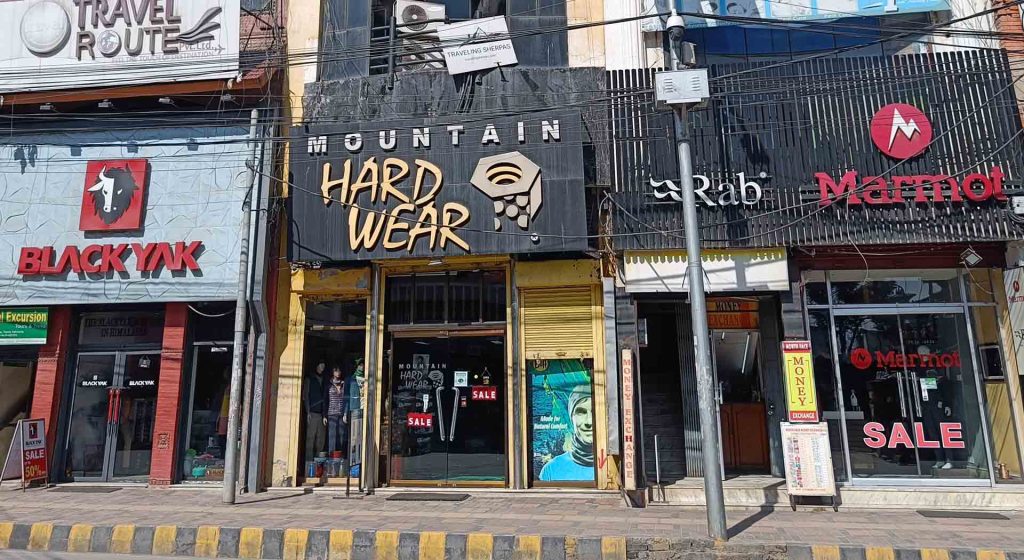 Trekking Gear Shop Thamel Shopping